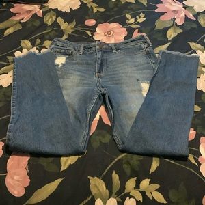 Hollister Vintage Stretch High Rise Supe Skinny Jeans Distressed Ripped, Size 1R